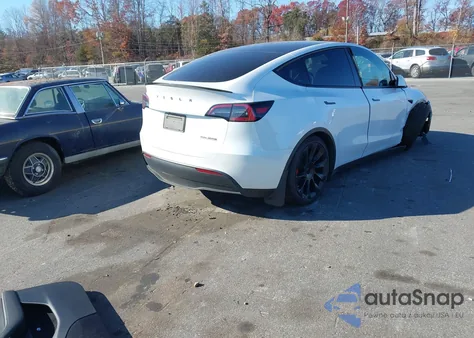 2023 Tesla Model Y Awd/Long Range Dual Motor All-Wheel Drive from USA, damaged, VIN 7SAYGAEE6PF637708